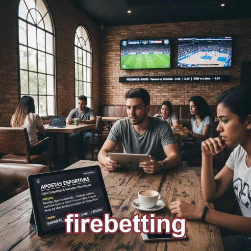 Ilustração de Conquiste seu espaço no firebetting com cadastro seguro