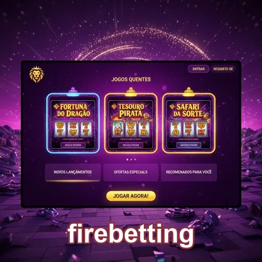 Ilustração de Conquiste seu espaço no firebetting com cadastro seguro