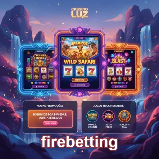 Ilustração de Explore as melhores opções de jogos no firebetting